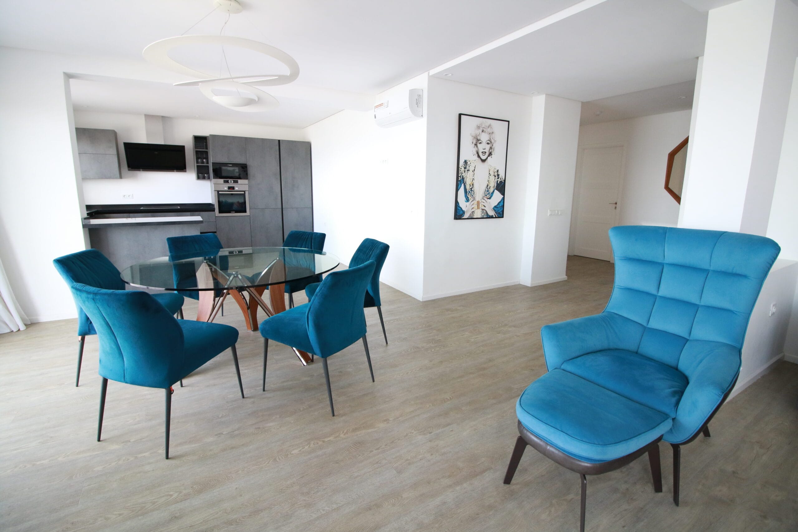 cuisine équipée suite 4 chambres vue panoramique Asilah