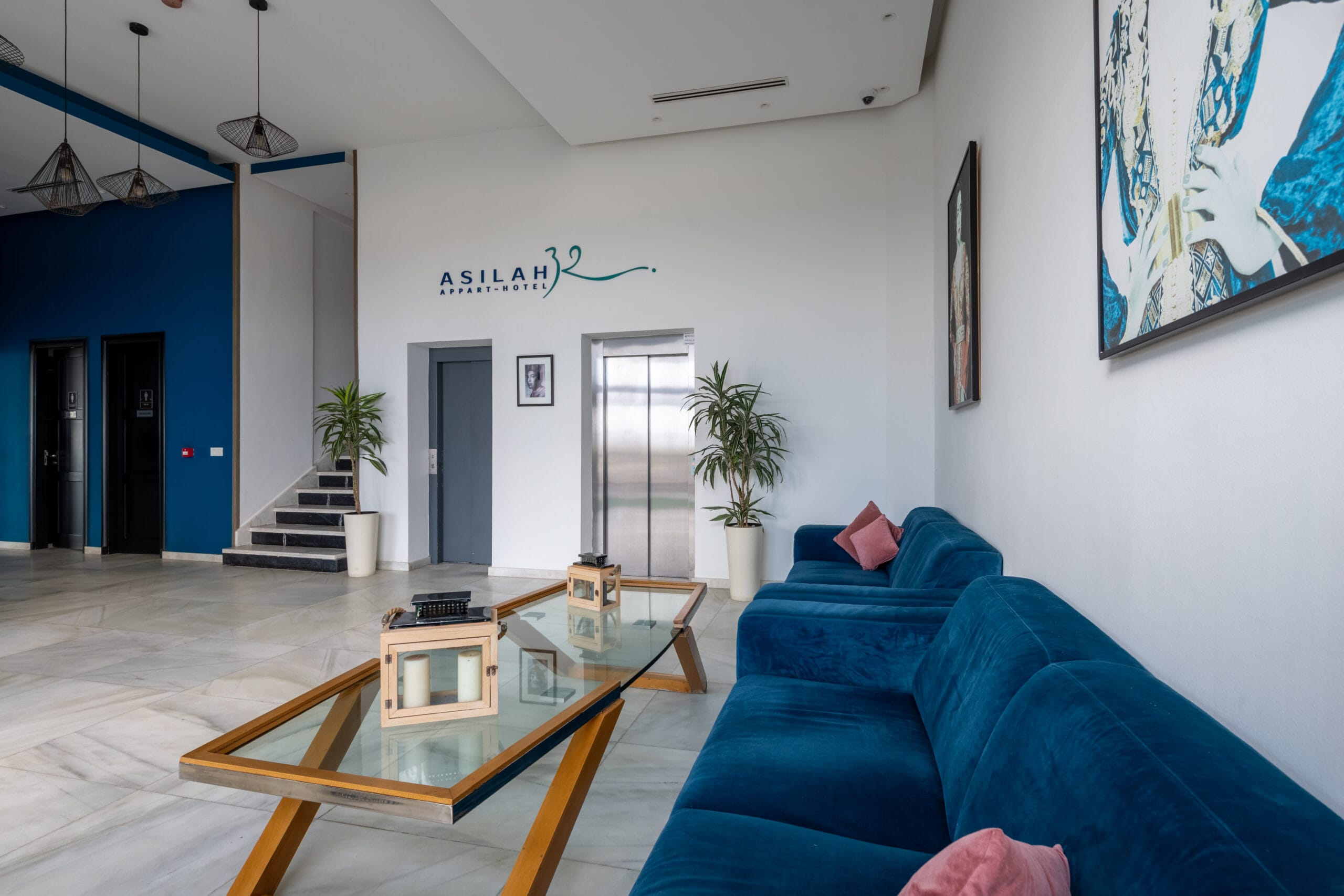 Appartement moderne avec vue mer à Asila32 AppartHotel